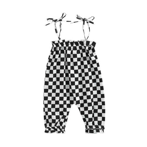 Checkerboard Jumpsuit – The Ollie Bee