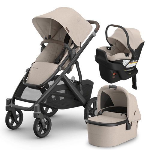 UPPAbaby Vista V3 Stroller + Bassinet + Mesa/Aria Travel System