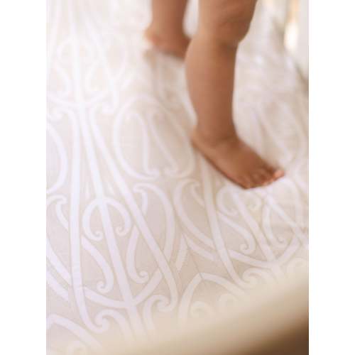 Fitted Cot Sheet - Taurikura Neutral