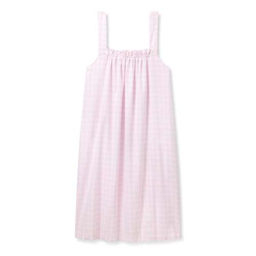 Women's Twill Annabelle Nightgown in Pink Gingham