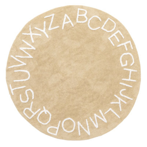 Ebern Designs Alphabet SpinCleanhable Rug & Reviews | Wayfair