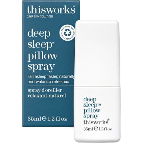 This Works Deep Sleep Pillow Spray 1.2 fl oz Mini - Travel Sleep Mist