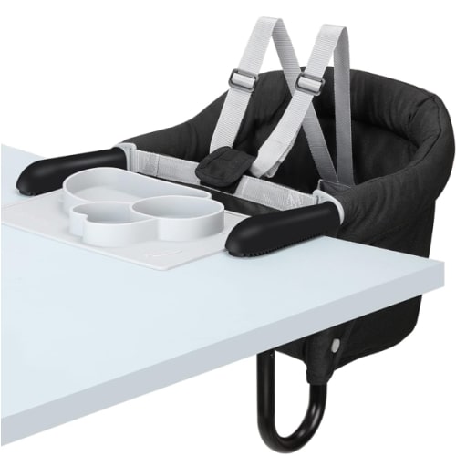 Amazon.com: Hook On Chair, Fold-Flat Storage and Tight Fixing Clip on Table High Chair, Removable Seat Cushion, Fast Table Chair with Dining Tray Plus : Home & Kitchen