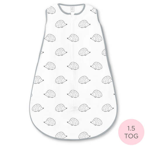 Hedgehog Fleece Sleeping Sack | SwaddleDesigns