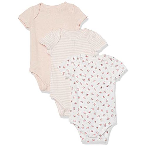 GAP unisex-baby 3-pack First Favourite Short Sleeve Bodysuit