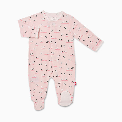 Baa Baa Baby Modal Footie - Baa Baa Baby Pink