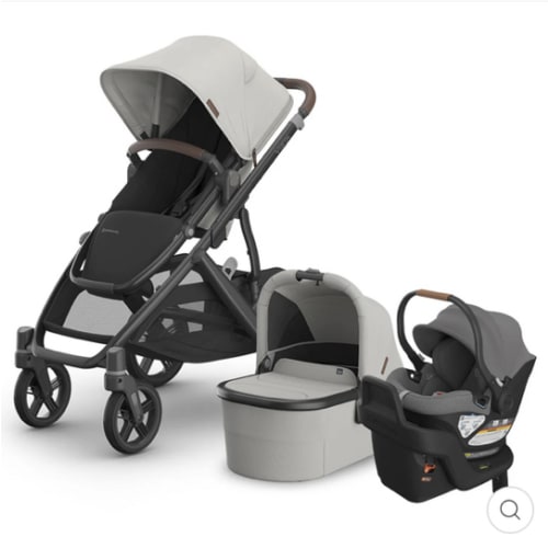 UPPAbaby Vista V3 Stroller + Aria Travel System | Modern Nursery™