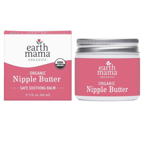 Organic Nipple Butter Breastfeeding Cream | Earth Mama