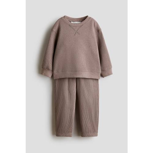 2-PIECE WAFFLED COTTON SET