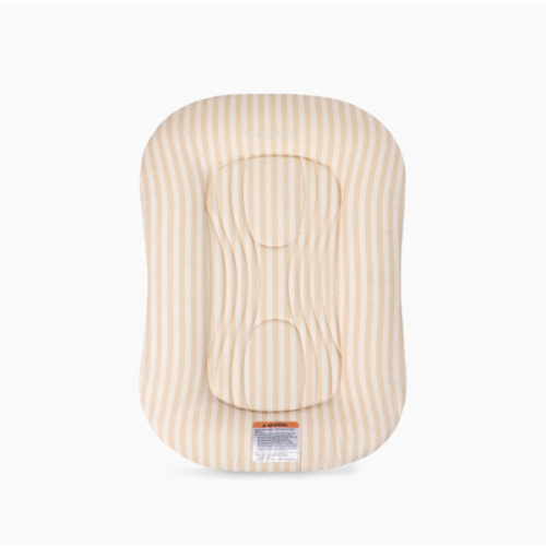 Infant Lounger Wave | Oat Stripe