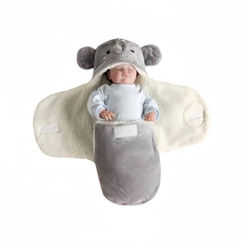 Danolt 0-6 Months Baby Swaddle Blanket, Baby Essentials, Newborn Swaddle Blanket, Newborn Essentials Must Haves, Baby Clothes