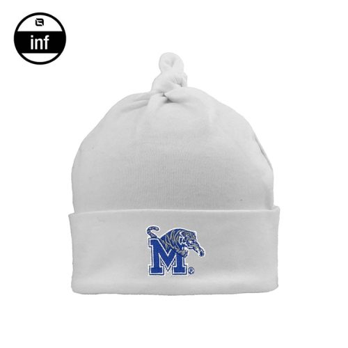 Memphis Tigers Infant White Knot Hat w/ Cuff