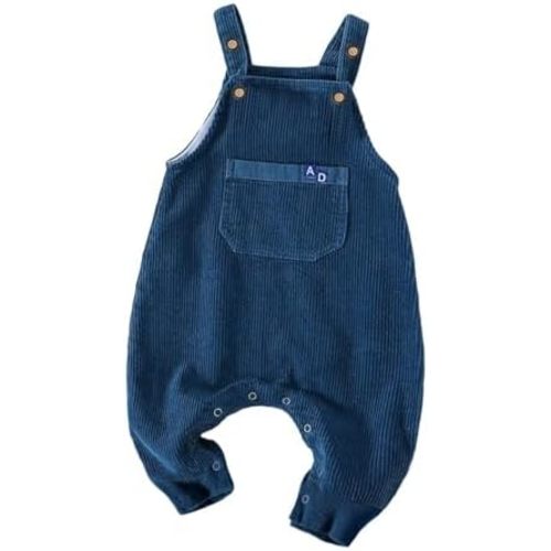 Volunboy Baby Boys Corduroy Overalls Kids Bib Pants Suspender Trousers Toddler Strap Jumpsuit Bottom Outfit
