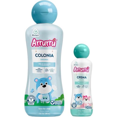 Dúo Pack Colonia 800 ml y Shampo 220 ml Arrurru (Azul (Blue))
