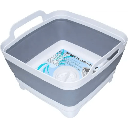 Collapsible Sink Bin for Washing Bottles
