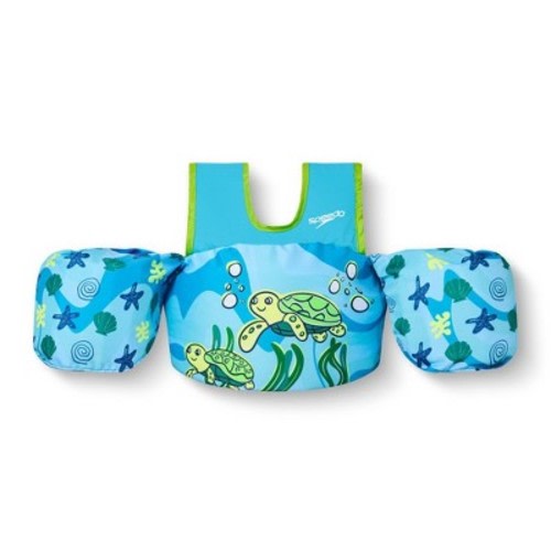 Speedo Splash Jammer Mommy and Me Kids' Life Jacket Vest - Angelic Blue Youth Jacket