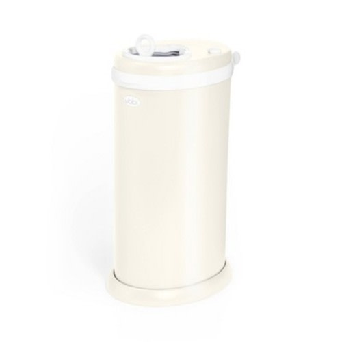 Ubbi Stainless Steel Diaper Pail - Ivory