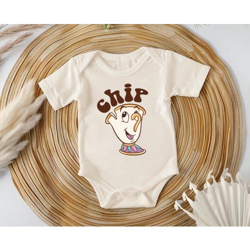 Disney Beauty And The Beast Chip T-Shirt, Disney Beauty And The Beast Chip Kids T-Shirt, Disney Beauty And The Beast Chip Baby Bodysuit