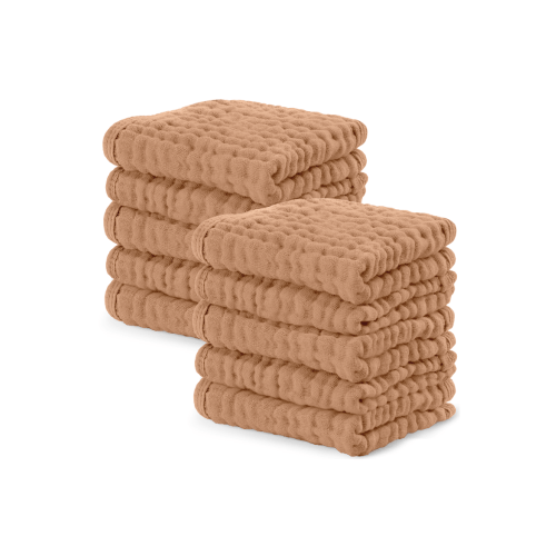 Muslin Washcloths - Pack of 10