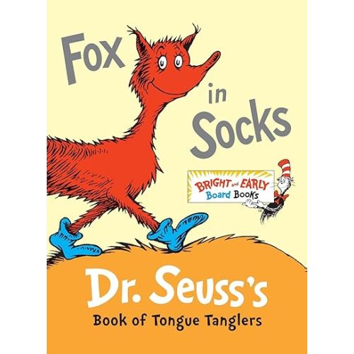 Fox in Socks: Dr. Seuss's Book of Tongue Tanglers (Bright & Early Board Books)