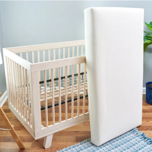Breathable Organic 2-Stage Baby Crib Mattress