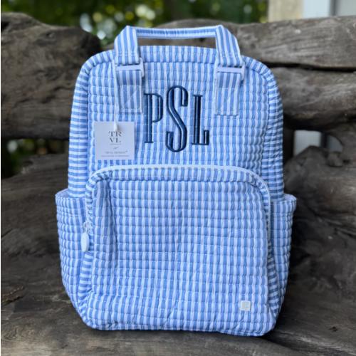 TRVL PIMLICO STRIPE CHAMBRAY QUILTED DIAPER BAG, CHANGING PAD AND EVER – BR Tiny Closet LLC