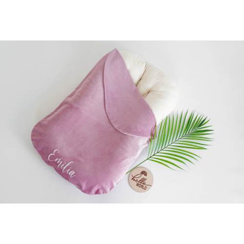 Minky velvet cover for snuggle me organic, Snuggle me cover, cover for snuggle