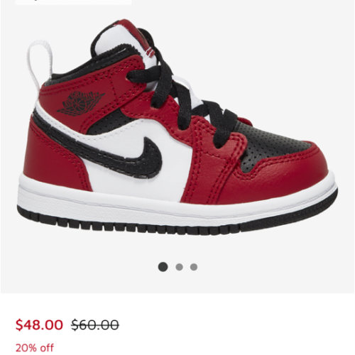Jordan AJ 1 Mid - Boys' Toddler | Kids Foot Locker