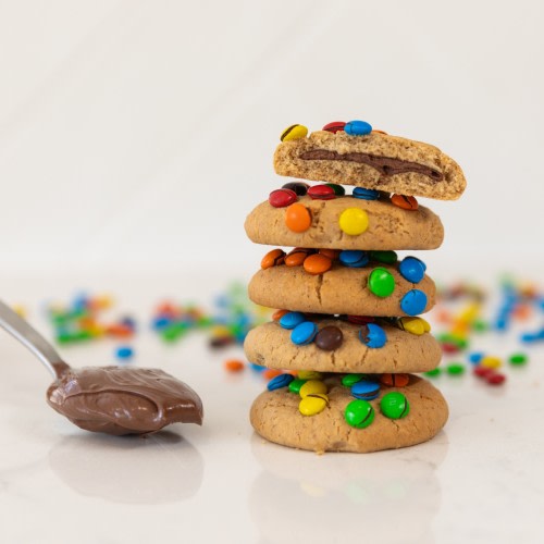 Milky Goodness Lactation Cookies Nutella M&Ms