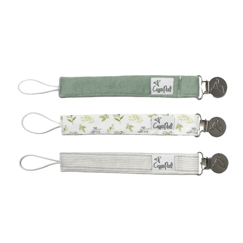 Copper Pearl - Pacifier Clips - Haven | Kido Bebe