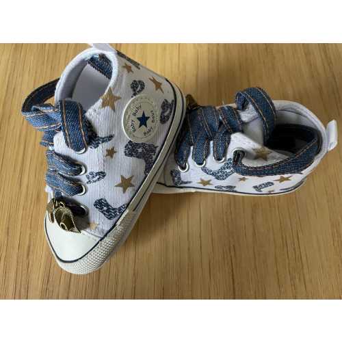 Custom Western Baby High Top Shoes: Cowboy/Cowgirl Style