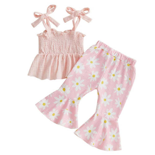 Vivian Floral Flare Set | Baby Girl Summer Two-Piece Outfit