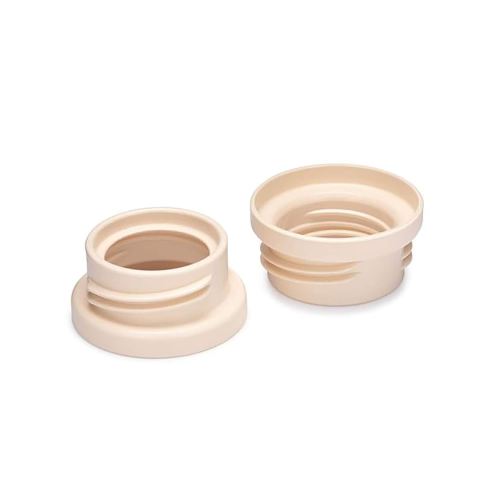Motif Medical Narrow Neck Breast Pump Bottle Adapter - Breast Pump Bottle Connector for Motif Luna, Duo, Twist, Spectra Bottles, Ameda MYA & MYA Pro - Must-Have Breastfeeding Essentials (Set of 2)