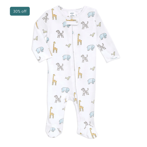 Jungle Jam Newborn Footie 0-3M | aden + anais