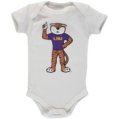 LSU Tigers Infant Big Logo Bodysuit - White