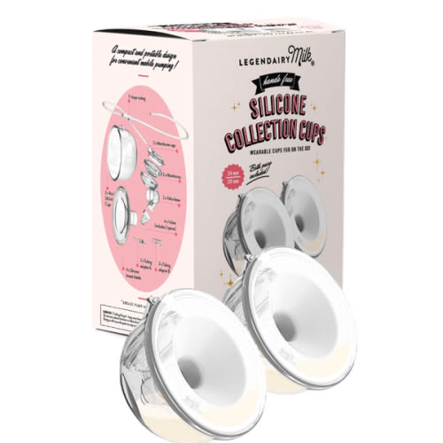 Silicone Milk Collection Cups | Legendairy Milk