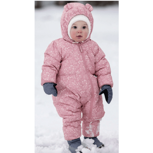 Baby Snowsuit | Prairie Flowers Insulated Bunting Suit | Jan & Jul