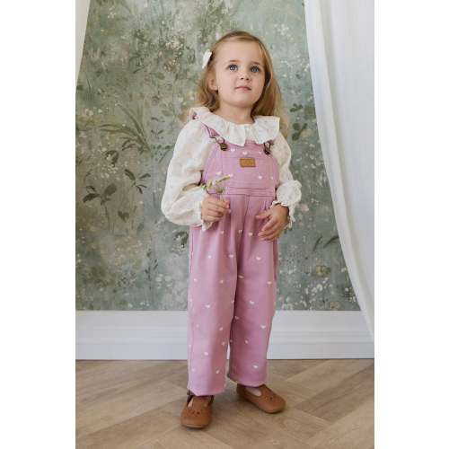 Blair Overall - Petite Heart Orchid – Jamie Kay USA