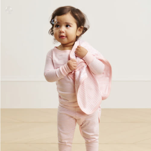 LAKE | Baby | Pima Cotton Pajamas | Gelato Anchor StripeBaby Long-Long Set