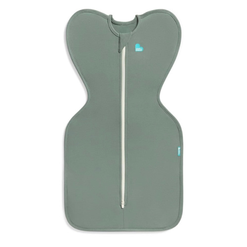 Love to Dream Swaddle UP, Baby Sleep Sack, Self-Soothing Swaddles for Newborns, Improves Sleep, Snug Fit Helps Calm Startle Reflex, New Born Essentials for Baby, 1.0 TOG, 5-8.5 lbs, Deep Olive