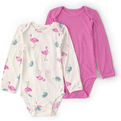 Carter's Baby Boys' Purelysoft 2-pack Long Sleeve Bodysuit