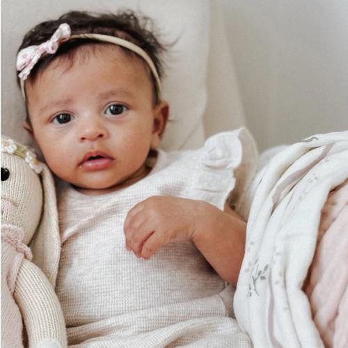 Maci Waffle Flutter Tank Romper