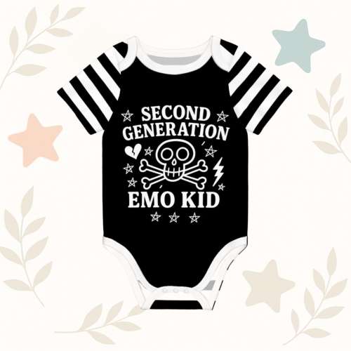 Second Generation Emo Kid Baby Bodysuit