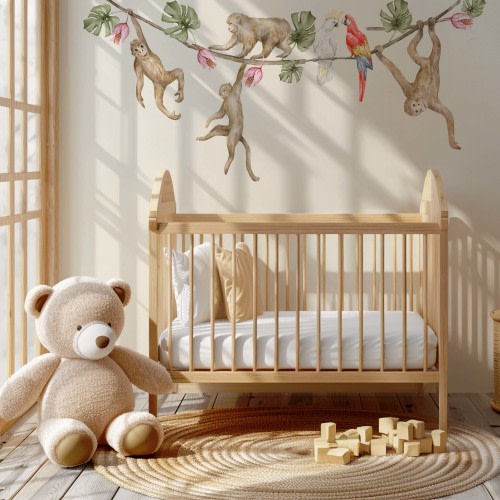 Cheeky Monkey Wall Decals