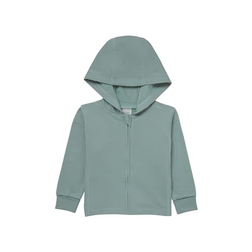 Hanes Baby Pure Comfort French Terry Hoodie, Infant Full-zip Hooded Jacket, Unisex, 2-pack