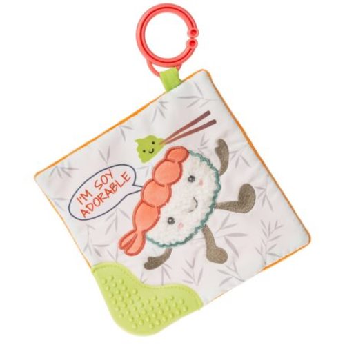 Sweet Soothie Sushi Crinkle Teether – 6×6″ - Mary Meyer Stuffed Toys