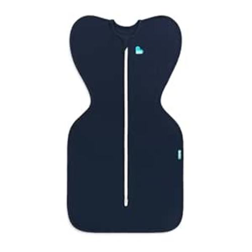 Love to Dream Swaddle UP, Baby Sleep Sack, Self-Soothing Swaddles for Newborns, Get Longer Sleep, Snug Fit Helps Calm Startle Reflex, Newborn Essentials for Baby, 1.0 TOG, 5-8.5 lbs, Navy