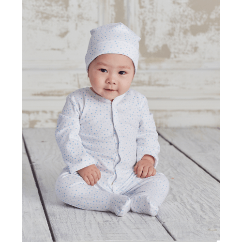 Kissy Superstars White Print Footie