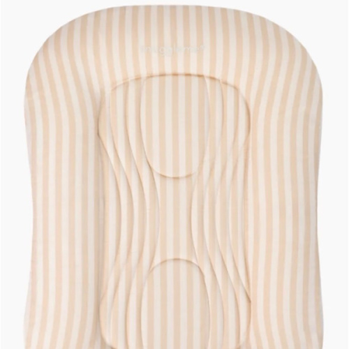 Infant Lounger Wave | Oat Stripe