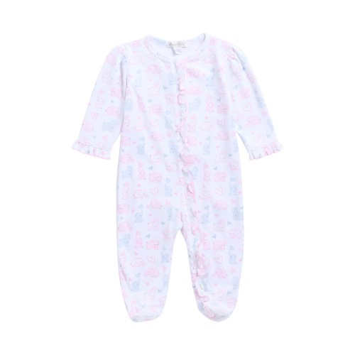 Print Pima Cotton Footie